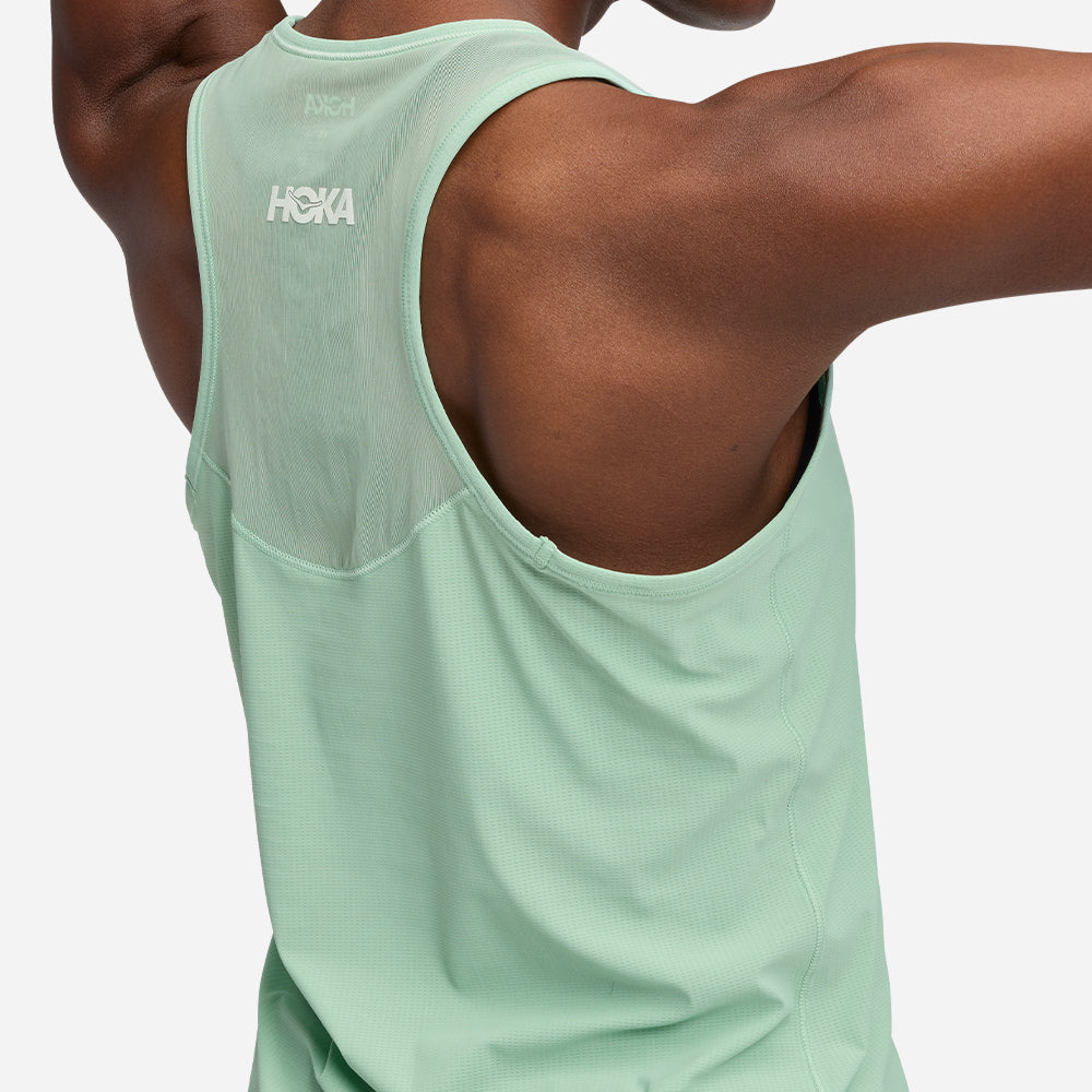 Áo Ba Lỗ Nữ HOKA Airolite 2.0 - Xanh Lá - Supersports Vietnam