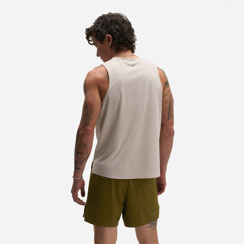 Áo Ba Lỗ Nam HOKA Everyrun - Be - Supersports Vietnam