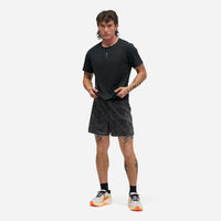 Áo Thun Nam HOKA Everyrun Short Sleeve - Đen - Supersports Vietnam
