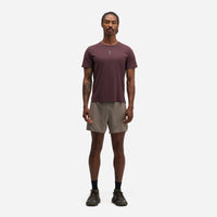Áo Thun Nam HOKA Everyrun Short Sleeve - Tím - Supersports Vietnam