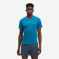 Áo Thun Nam HOKA Everyrun Short Sleeve - Xanh Dương