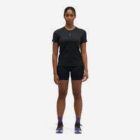 Áo Thun Nữ HOKA Everyrun Short Sleeve - Đen - Supersports Vietnam