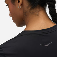 Áo Thun Nữ HOKA Everyrun Short Sleeve - Đen - Supersports Vietnam