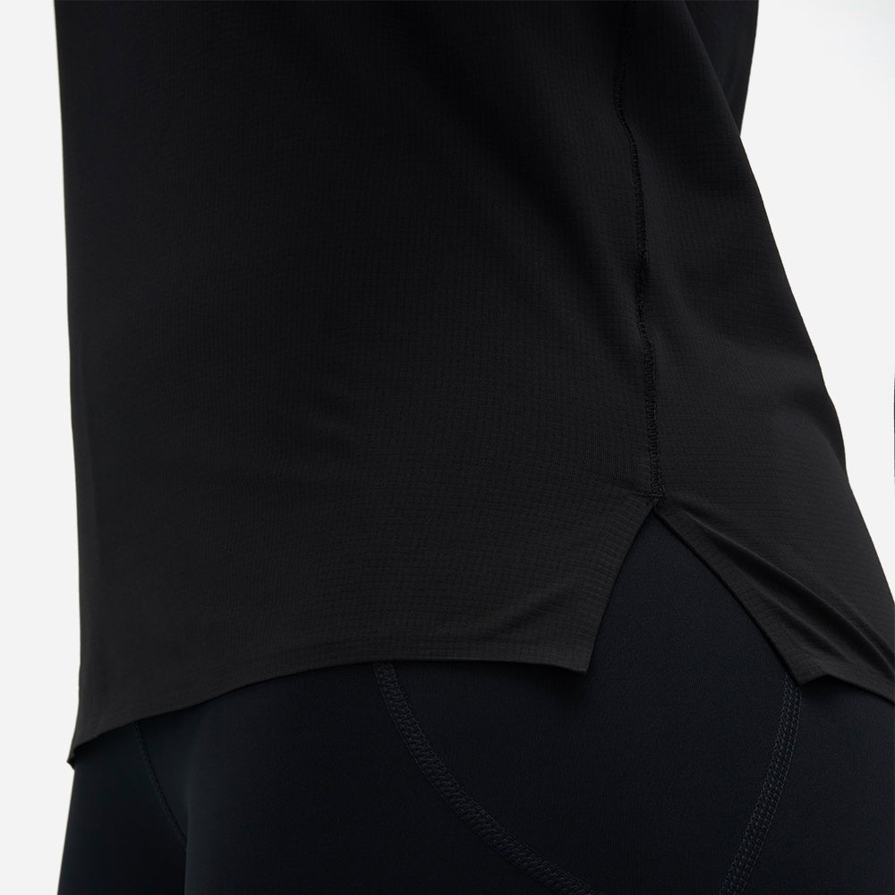 Áo Thun Nữ HOKA Everyrun Short Sleeve - Đen - Supersports Vietnam