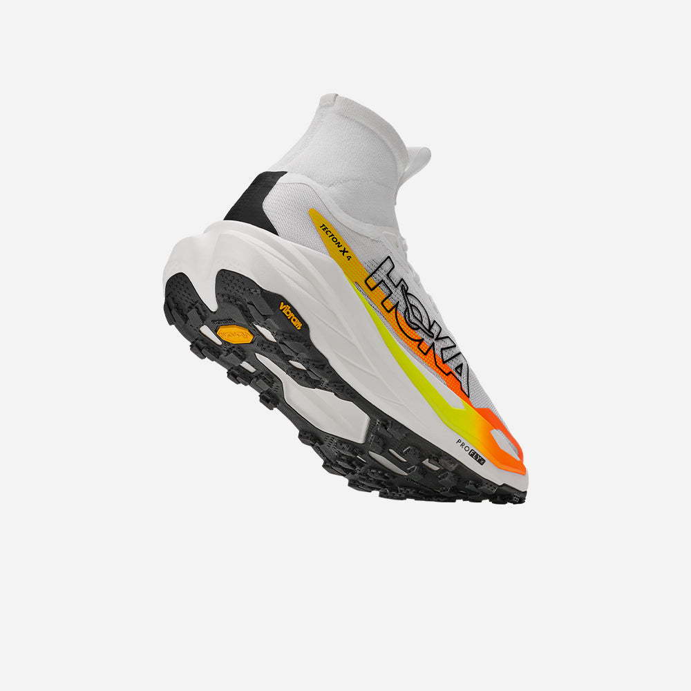 Giày Chạy Trail Nam HOKA Tecton X 4 - Trắng - Supersports Vietnam