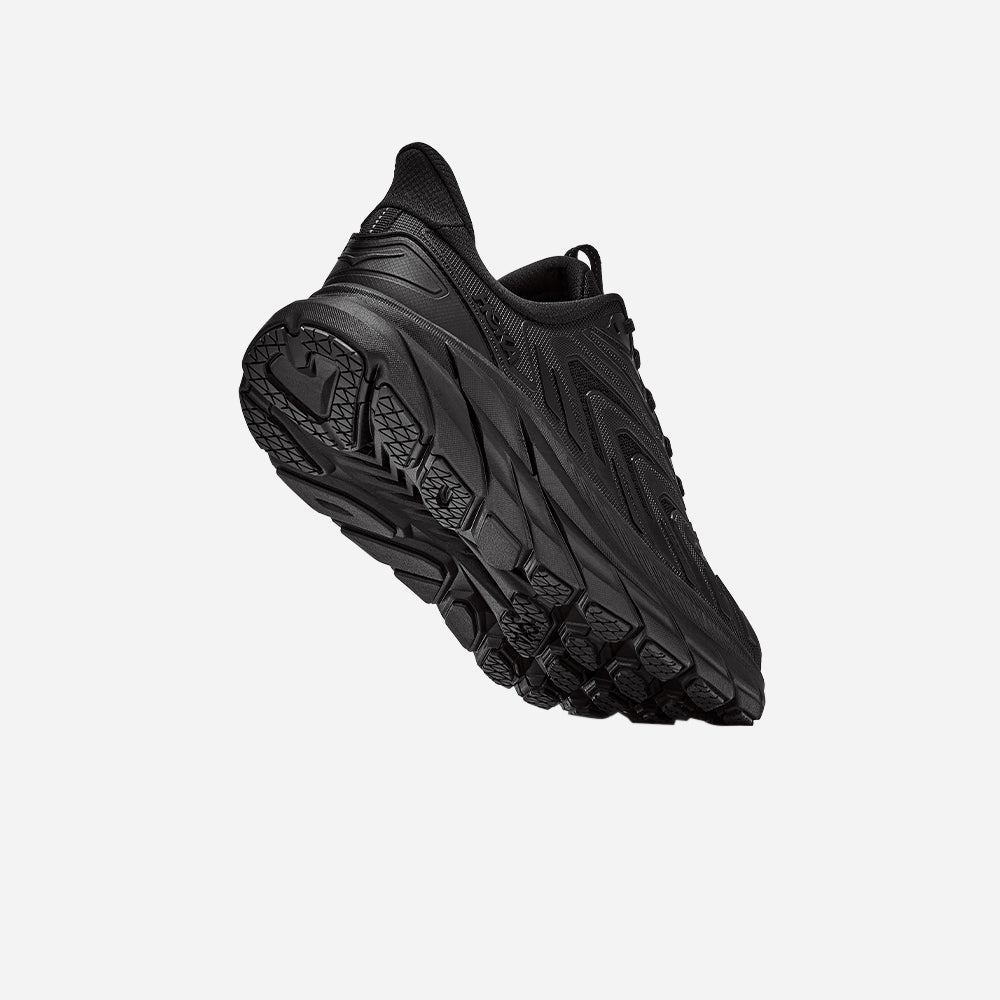 Giày Sneaker Nam HOKA Clifton LS UTL - Đen - Supersports Vietnam