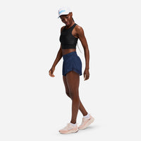 Quần Ngắn Thể Thao Nữ HOKA Glide 4 - Xanh Navy - Supersports Vietnam