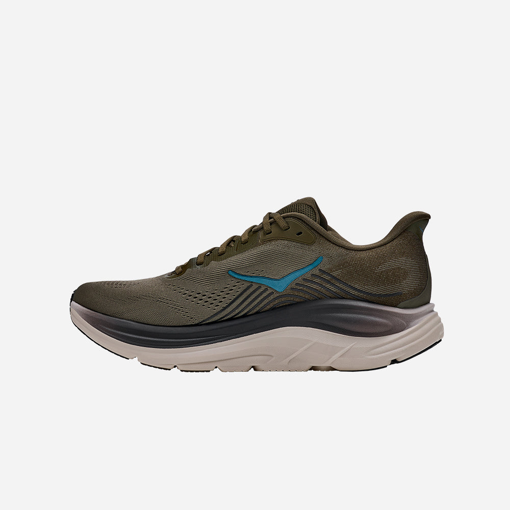 Giày Chạy Bộ Nam HOKA Clifton 11 Wide - Nâu