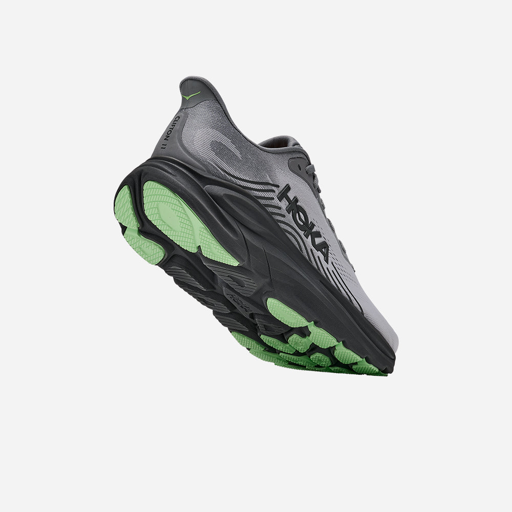 Giày Chạy Bộ Nam HOKA Clifton 11 Wide - Xám - Supersports Vietnam
