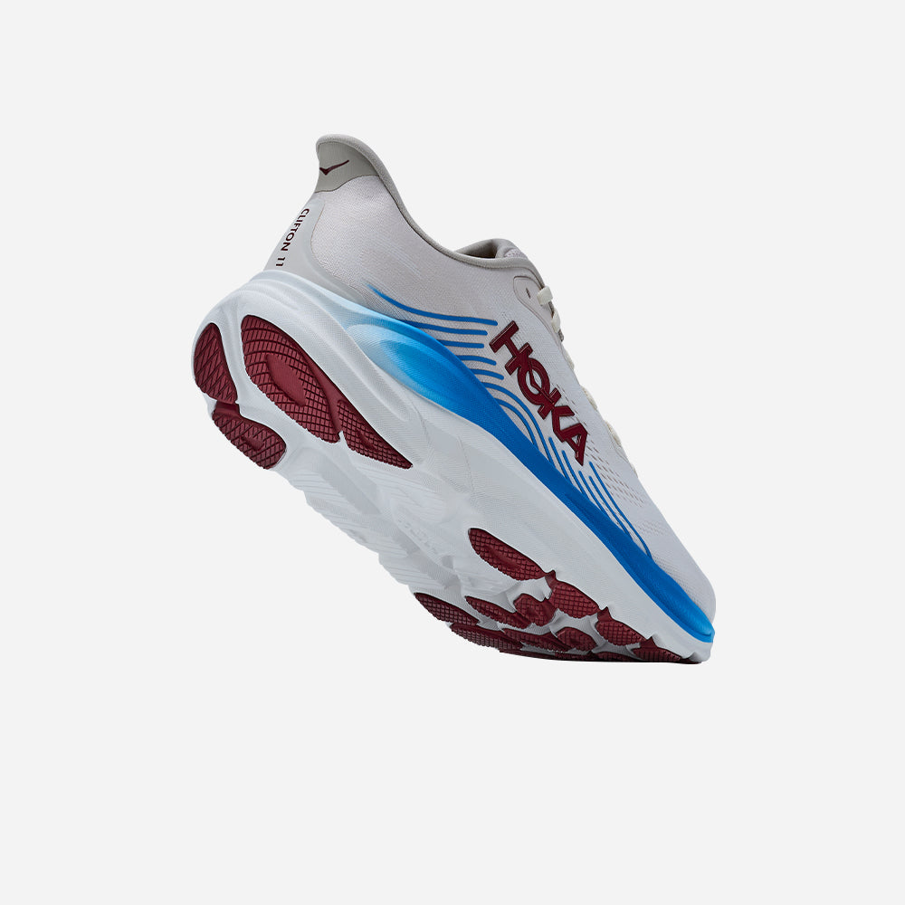 Giày Chạy Bộ Nam HOKA Clifton 11 Wide - Xám - Supersports Vietnam