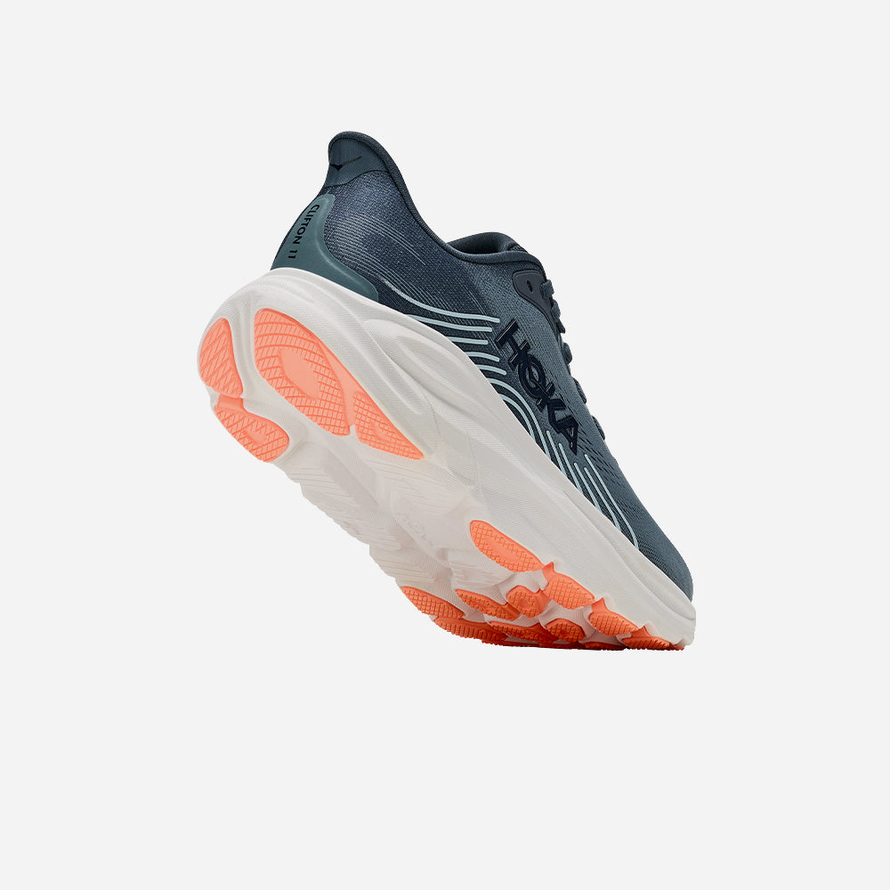 Giày Chạy Bộ Nữ HOKA Clifton 11 Wide - Xanh Navy - Supersports Vietnam