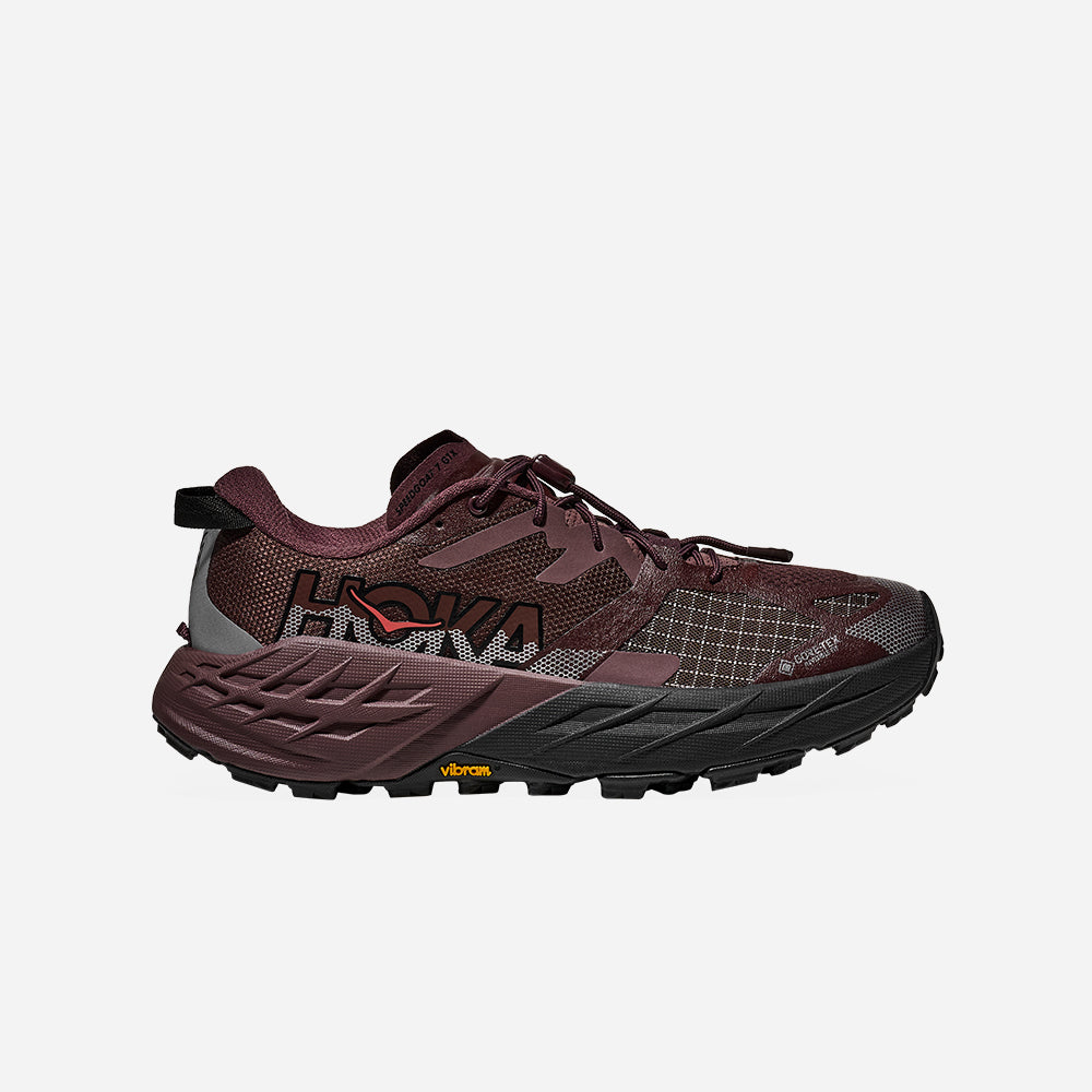Giày Chạy Trail Nữ HOKA Speedgoat 7 GTX - Đỏ - Supersports Vietnam