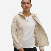 Áo Khoác Nữ HOKA Skyflow Wind - Be - Supersports Vietnam