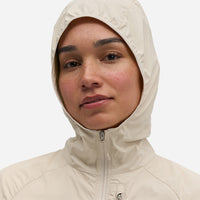 Áo Khoác Nữ HOKA Skyflow Wind - Be - Supersports Vietnam