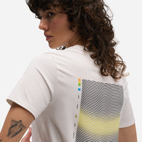 Áo Thun Nữ HOKA Everyrun Short-Sleeve Joy Printed - Trắng - Supersports Vietnam